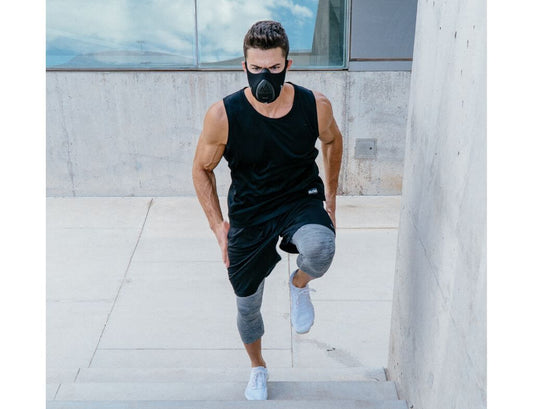 Training Mask and High-Intensity Training done at the same time