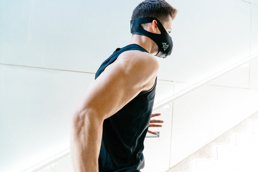 How do you breathe in a training mask?